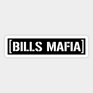 Bills Mafia Hoon - Black Sticker